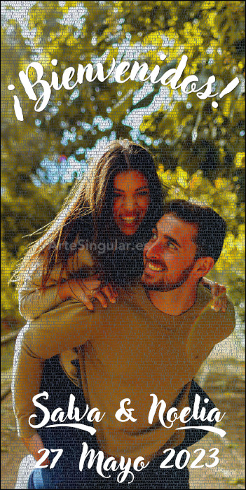 Cartel para boda